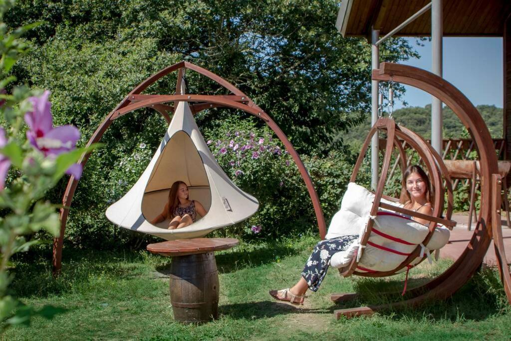 Camping Domaine Vallee Du Tarn Sn Saint-Cirgue Exterior foto